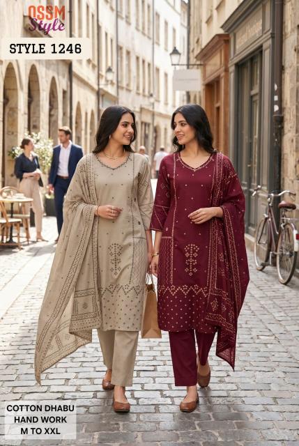 Ossm style 1246 wholesale kurti sale